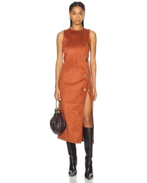 Alexis Kalita Midi Dress - Orange