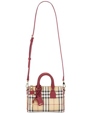 Burberry Mini Bowling Bag - Red