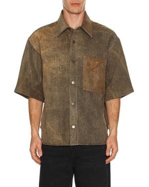 Agolde Watson Shirt - Brown