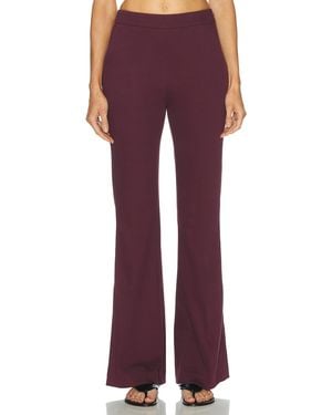 Jonathan Simkhai Gia Flare Pant - Red