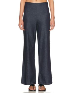 Simon Miller Pia Chambray Pant - Blue