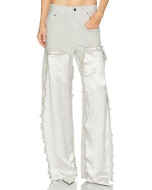 Haikure Bonnie Satin Wide Leg - White