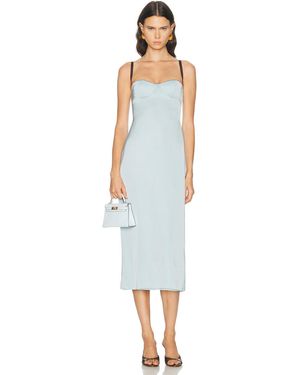 L'academie 'Academie Emery Midi Dress - White