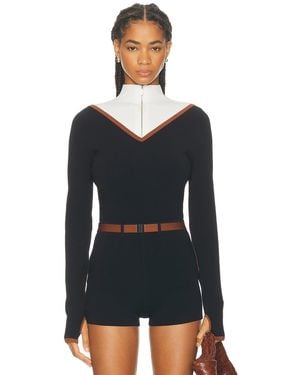 SIR. Sebastiano Zip Top - Black