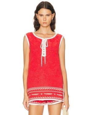 Posse Cody Tunic Top - Red