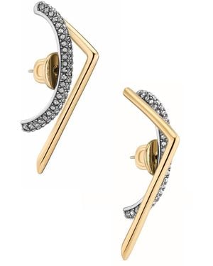DEMARSON Zola Earrings - Metallic