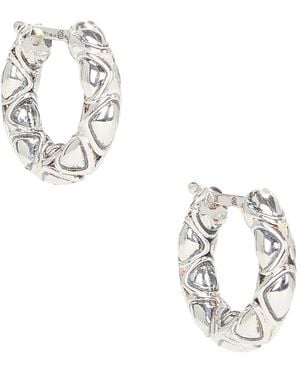 Bottega Veneta 18K Finish Sterling Earrings - Metallic