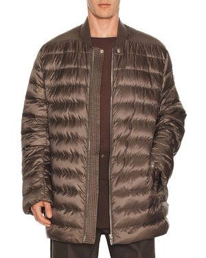 Rick Owens X Moncler Flight Parka - Brown
