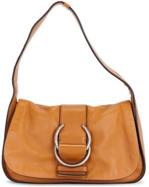 Prada Nappa Zenith Hobo Bag - Brown