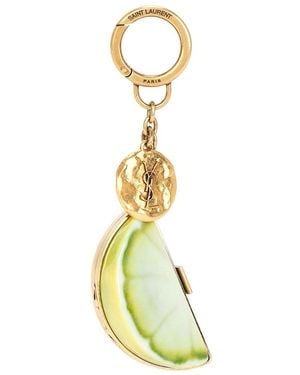 Saint Laurent Keychain - Metallic