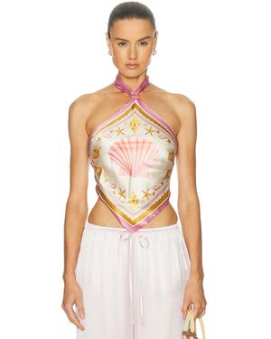 retroféte Jamie Top - White