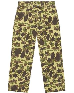 Carhartt Duck Single Knee Pants - White