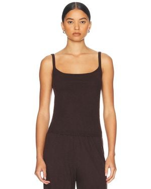 Helsa Alanna Knit Top - Black