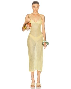 Haight Luna Knit Dress - Metallic