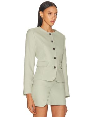【関税込み】Sandy Liang カーキ Annecy ジャケット Sandy Liang Khaki Annecy Jacket in Black | Lyst