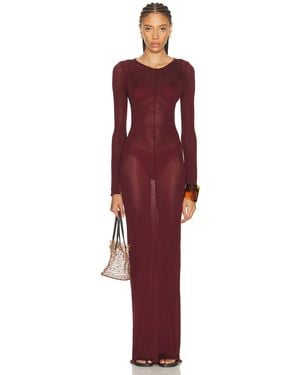 Haight Isadora Knit Dress - Red