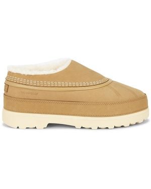 Sorel Ambler Fireside Waterproof Slipper - Natural