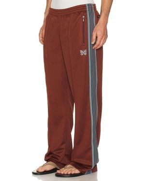 Needles Track Pant Poly Smooth - Red