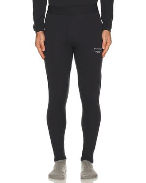 White/space Merino Baselayer Pants - Black