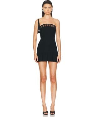Monot Strapless Mini Dress - Black