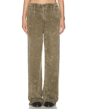 R13 Double Pleat Sweatpant - Green