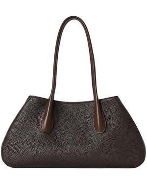 The Row Alger Shoulder Bag - Black