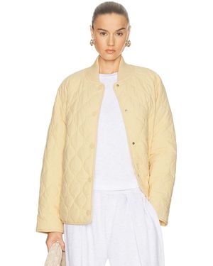 Varley Luca Quilted Jacket - White