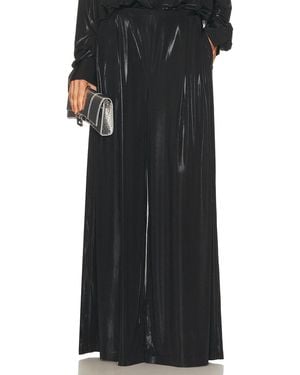 Norma Kamali Pleat Pant - Black