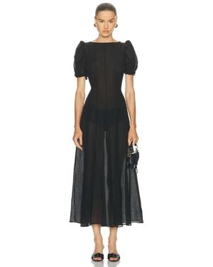LPA Emory Midi Dress - Black