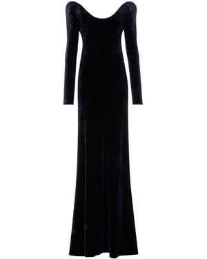 Alaïa Alaϊa Curved Dress - Black
