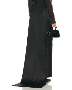 Brandon Maxwell Monroe Skirt - Black