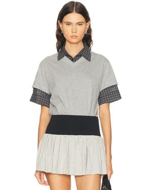 GIMAGUAS Mauri Polo Top - Gray