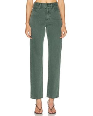 SLVRLAKE Denim London Straight Leg - Green