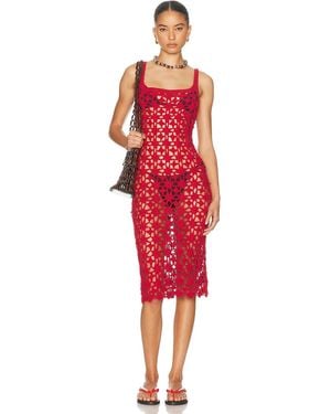 All That Remains Zinnia Dress - Red