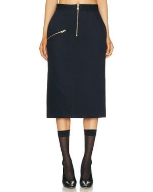 Willy Chavarria Visible Zipped Skirt - Blue