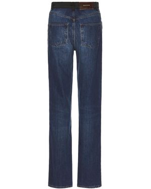 【WALES BONNER】organic DEMIM Wales Bonner Miles Jeans Blue Multi | Cultizm