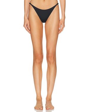 St. Agni Adjustable Petit Bikini Bottom - Black