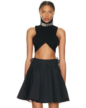 Alaïa Alaïa Circular Top - Black