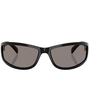 Miu Miu Wrap Sunglasses - Black