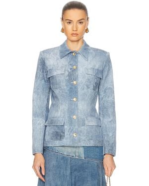 Brandon Maxwell The Gage Jacket - Blue