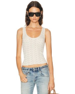 Cou Cou Intimates The Scoop Tank Top - Blue