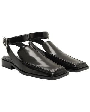 Alaïa Loafer Sandal - Black