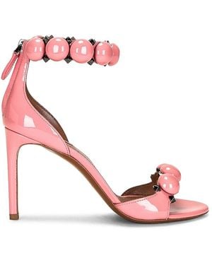 Alaïa La Bombe 90 Sandal - Pink