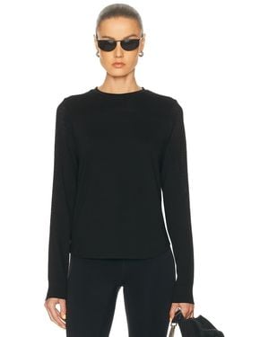 Varley Samia Seamless Long Sleeve Top - Black
