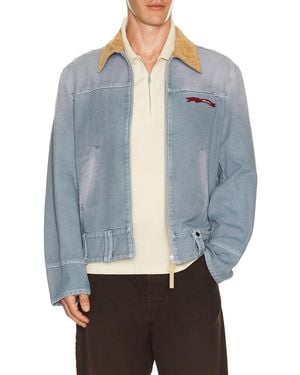 Marni Zip Bomber Jacket - Blue