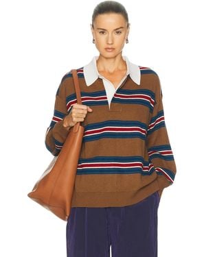 STAUD Michael Cashmere Sweater - Blue