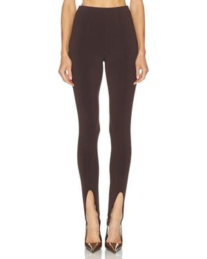 SER.O.YA Kelsey Stirrup Legging - Brown
