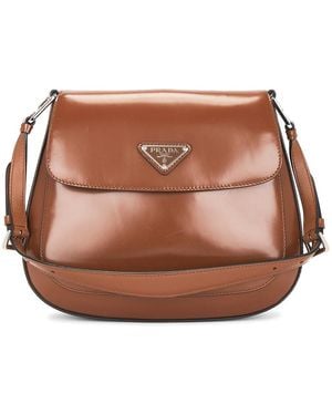 Prada Cleo Shoulder Bag - Brown