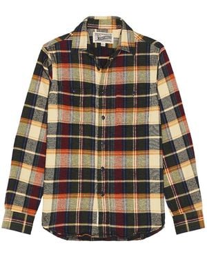 Schott Nyc Flannel Shirt - Black