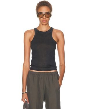 Skims Sheer Cotton Tank Top - Multicolor